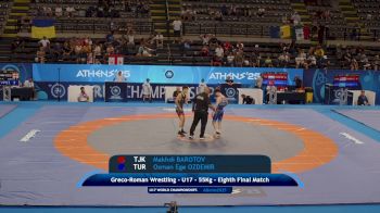 55 kg 1/8 Final - Makhdi Barotov, Tajikistan vs Osman Ozdemir, Turkiye