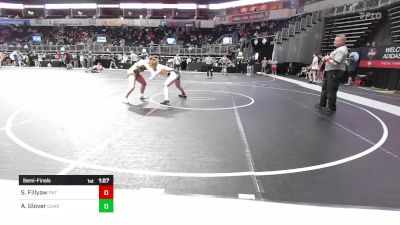 134.7-142.8 lbs Semifinal - Shelby Fillyaw, Florida National Team vs Alexia Glover, Charlies Angels (IL)