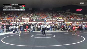 113 lbs Cons. Round 1 - Carlson Britt, Columbus Hs vs Kasey Rohrbough, Scott Community Hs