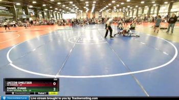 110 lbs Rd# 7- 10:45am Saturday Final Pool - Daniel Evans, NCWAY National Team vs Jaccob Smeltzer, VA Hammers