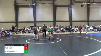 130 lbs Consolation - Asa Smith-Foot, Teknique Wrestling vs Luke McKenzie, Dragons Junior Wrestling Club