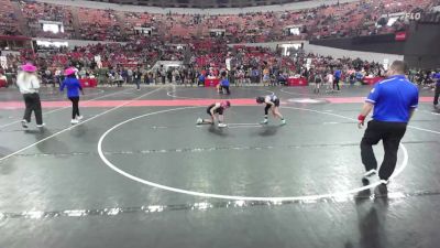 85 lbs Cons. Round 5 - Elaine Sommer, St. Croix Falls Saints vs Connie Pulvermacher, Ithaca Weston