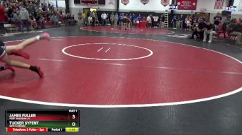 132 lbs 13th Place Match - James Fuller, Fort Madison JV vs Tucker Syfert, New London