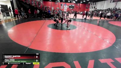 106 lbs Cons. Round 1 - Finn Fifer, New Lenox (LINCOLN-WAY CENTRAL) vs Ramsey Barton, YORKVILLE (HS)