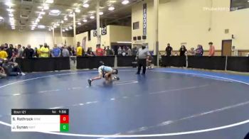 70 lbs Quarterfinal - Sebastian Rothrock, Seneca Valley vs Joey Synan, North Allegheny