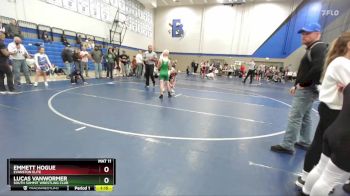 88 lbs Quarterfinal - Lucas VanWormer, South Summit Wrestling Club vs Emmett Hogue, Evanston Elite