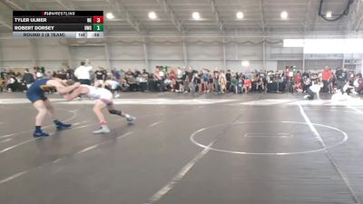 144 lbs Round 2 (8 Team) - Tyler Ulmer, Warner Elite vs Robert Dorsey, Disciples WC