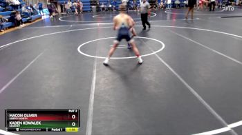 126 lbs Round 1 - Kaden Kowalek, Kearney vs Macon Oliver, Liberty North