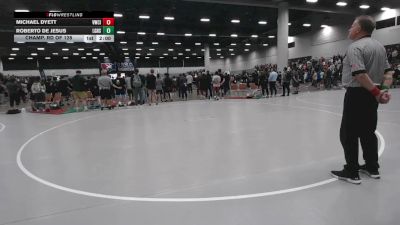 132 lbs Champ. Rd Of 128 - Michael Dyett, Viking Wrestling Club (IA) vs Roberto De Jesus, Lake Gibson High School Wrestling
