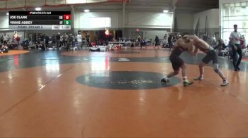 157 lbs Cons. Round 2 - Joe Clark, Edinboro vs Vinnie Abbey, Indiana Tech