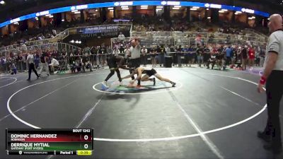 132 1A Cons. Round 2 - Derrique Mytial, Gateway (Fort Myers) vs DOMINIC HERNANDEZ, Robinson