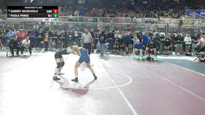 100 lbs Champ. Round 1 - Aubrey McNichols, Harmony vs Paola Perez, Mater Lakes Academy