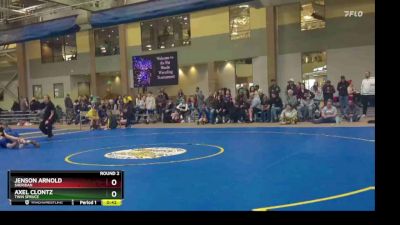 86-92 lbs Round 2 - Jenson Arnold, Sheridan vs Axel Clontz, Twin Spruce