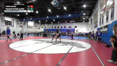 135 Girls Cons. Semi - Piper Sistek, La Costa Canyon vs Keagan Wynne Alatiw, Olympian
