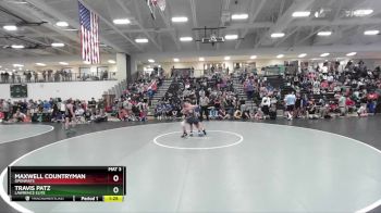 115 lbs Cons. Round 2 - Maxwell Countryman, Openmats vs Travis Patz, Lawrence Elite