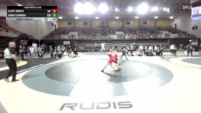 215 lbs Semifinal - Alex Smith, Lake Highland Prep vs Jude Correa, Wyoming Seminary