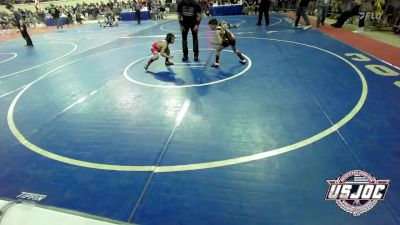 66 lbs Quarterfinal - Colter Hale, Comanche vs Axton Abney, Broken Bow Youth Wrestling