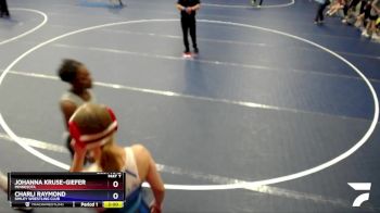 117-125 lbs Round 3 - Johanna Kruse-Giefer, Minnesota vs Charli Raymond, Simley Wrestling Club