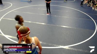 117-125 lbs Round 3 - Johanna Kruse-Giefer, Minnesota vs Charli Raymond, Simley Wrestling Club