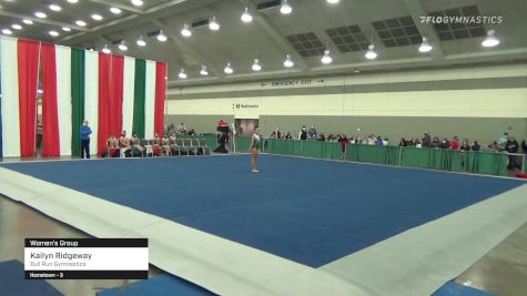 Kailyn Ridgeway - Women's Group, Bull Run Gymnastics - 2021 Christmas on the Chesapeake