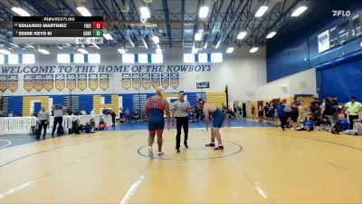 285 lbs Champ. Round 1 - Eduardo Martinez, Freedom vs Eddie Keys III, Centennial