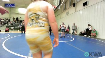 105-170 lbs Rr Rnd 3 - Harper Elmore, Greenwood Wrestling Academy vs Amilia Welk, Prairie Grove Youth Wrestling