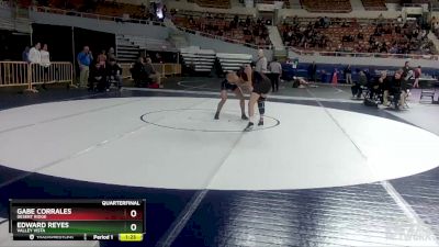 D1-150 lbs Quarterfinal - Edward Reyes, Valley Vista vs Gabe Corrales, Desert Ridge