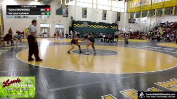 120 lbs Cons. Semi - Skylar Karpew, Delaware Valley Regional vs Liana Rodriguez, Roselle Park
