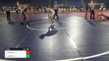 130 lbs Final - Dimitri Alarcon, Team Vision Quest vs Joe Zamore, Colorado Bad Boys