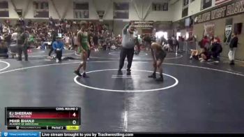 108 lbs Cons. Round 2 - Ej Sheeran, Nor-Cal Inferno vs Mihir Bhanji, Academy Of Wrestling