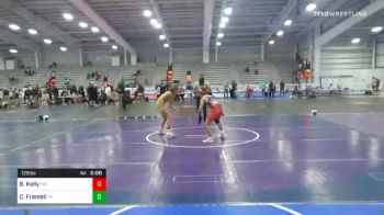 126 lbs Prelims - Brendan Kelly, MO vs Chase Frameli, PA