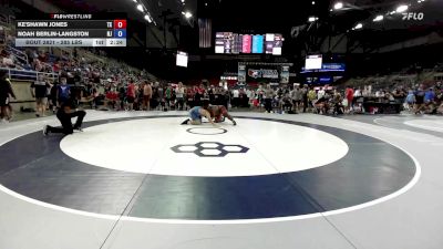 285 lbs Cons. Sub-rd Of 32 - Ke'shawn Jones, TX vs Noah Berlin-Langston, NJ