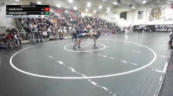 120 lbs Cons. Round 2 - Juan Aparacio, Santa Ana Valley vs Gavin Silva, La Quinta/LQ