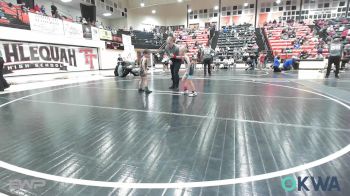 46 lbs Consolation - Tucker Hawkins, Checotah Matcats vs Dawsyn Hawkins, Hulbert