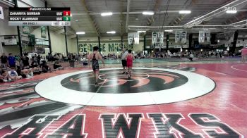 139.5 lbs Rr Rnd 1 - Zakariya Gurban, UNATTACHED vs Rocky Alabbadi, UNATTACHED