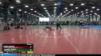 120 lbs Round 3 (6 Team) - Gabe Sadler, NCWAY National Team vs Gabriel Burns, Minion White