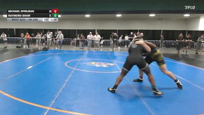 190 lbs Consi Of 16 #1 - Michael Spielman, PA vs Raymond Shaw, FL