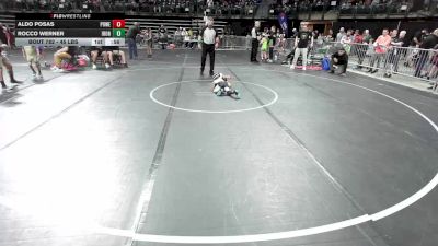 45 lbs Consi Of 8 #1 - Aldo Posas, Power Half Wrestling Academy vs Rocco Werner, Iron Horse