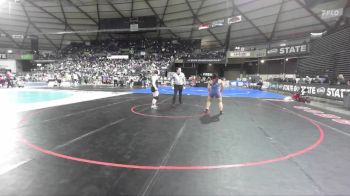 Girls 4A 155 lbs Cons. Round 2 - Mariah Gibson, Yelm (Girls) vs Thessalez Mika, Juanita (Girls)
