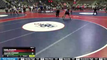 6 lbs Cons. Round 2 - Isael Guzman, Bentonville West vs Dalton Stewart, Fayetteville High