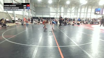 59 kg Cons. Rd Of 16 - Alyssa Jackson, Colorado Mesa Wrestling Club vs McKinley Jovanovic, DMV RTC