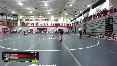 285 lbs Champ. Round 3 - Luke Tweeton, UMary vs Trent Strong, Central Missouri