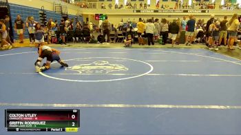 60 lbs Round 1 (4 Team) - Colton Utley, Charlotte Vikings vs Griffin Rodriguez, Finger Lakes Elite