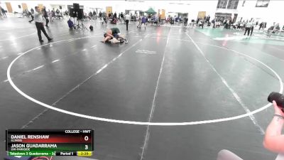 Quarterfinal - Jason Guadarrama, UW-Parkside vs Daniel Renshaw, Illinois