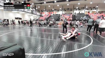 126 lbs 3rd Place - Tilden Gates, Sallisaw Takedown Club 2 vs Liam Slosson, Tahlequah Wrestling Club
