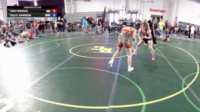 170 lbs Semis - Kaili Manuel, Michigan Wrestling Academy vs Sally Johnson, Mayhem WC
