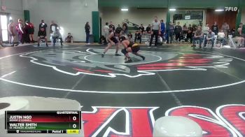 144 lbs Quarterfinal - Justin Ngo, Bishop O`Connell vs Walter Smith, St. Frances Academy