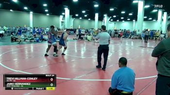 285 lbs Round 3 (16 Team) - Jairo Hernandez, Ohio Titan Red vs Trevi Hillman-Conley, All In