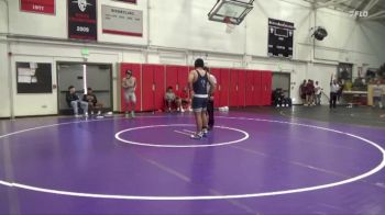 197 lbs Champ. Round 2 - Jason Nelson, Cerritos College vs Isaac Villalobos, Bakersfield College