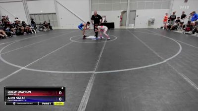 100 lbs Semis & 3rd Wb (16 Team) - Drew Dawson, Oregon vs Alex Salas, California Red